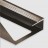 Профиль для ламината оконечный Panel L с рифлением алюминий 12 мм PV45-06 бронза матовая 2,7 м