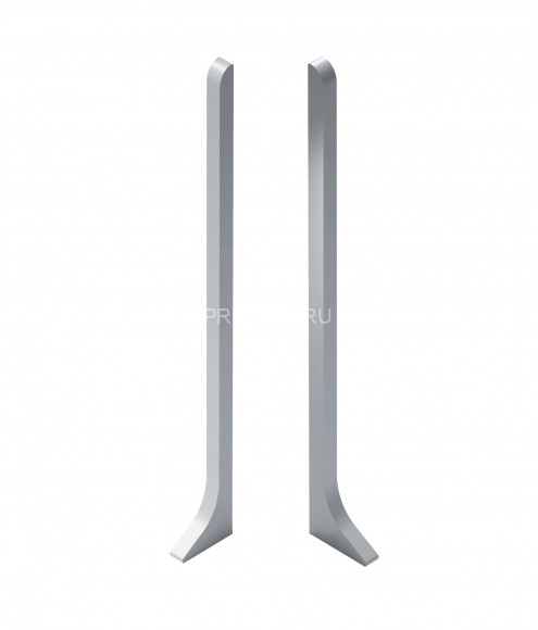 Комплект заглушек для напольного плинтуса 80 мм NEEXY AKBD80-LE-RE-MS серебро матовое Комплект заглушек для напольного плинтуса 80 мм NEEXY AKBD80-LE-RE-MS серебро матовое