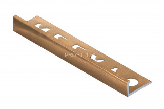 Профиль L-образный алюминий 12.5мм NEEXY PV03-05-BG золото блестящее 2.7м