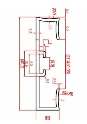 Алюминиевый плинтус напольный брусок 40 мм Евротрим C-40 4036.01 серебро 2,95 м Алюминиевый плинтус напольный брусок 40 мм Евротрим C-40 4036.01 серебро 2,95 м