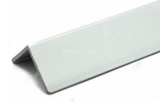 Отделочный уголок пластиковый 10х20 Thermoplast серебро матовое 2,75 м (25 штук)