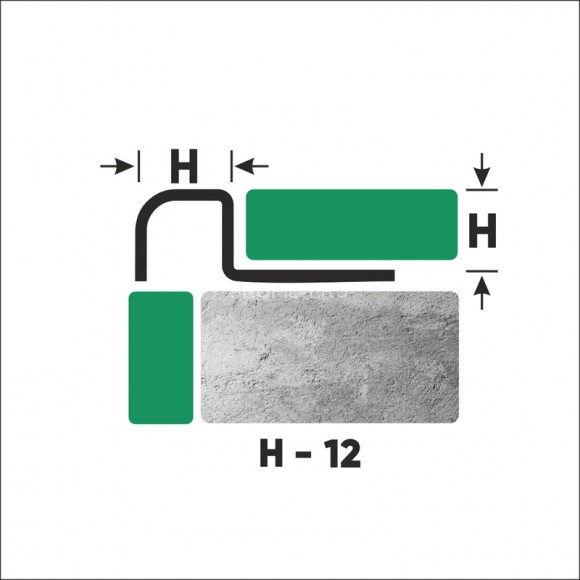 П-профиль из нержавеющей стали окантовочный закладной 12х12 мм FUR 12 GS золото сатинированное 270 см П-профиль из нержавеющей стали окантовочный закладной 12х12 мм FUR 12 GS золото сатинированное 270 см