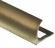 Профиль для плитки С-образный внешний алюминий 10 мм PV23-09 шампань блестящая 2,7 м