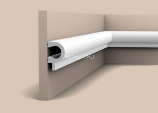 Молдинг Orac Decor Duropolymer PX169 белый полистирол 55х34 мм 2м Молдинг Orac Decor Duropolymer PX169 белый полистирол 55х34 мм 2м