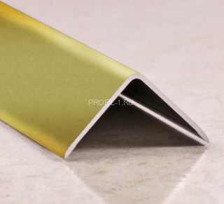 Угол защитный 15х15 мм алюминий PV61-12 песок матовый 2,7 м Угол защитный 15х15 мм алюминий PV61-12 песок матовый 2,7 м