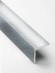 Угол защитный 20х20 мм прямой алюминий PV74-03 серебро блестящее 2,7 м