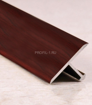 Алюминиевый профиль Т-образный 26 мм Cezar W-AL-FG26-M-250 махагон 2,5 м Алюминиевый профиль Т-образный 26 мм Cezar W-AL-FG26-M-250 махагон 2,5 м