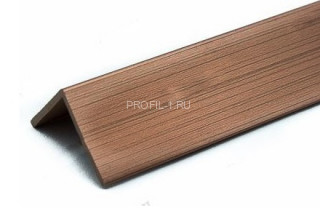 Отделочный уголок пластиковый 10х20 Thermoplast медь матовая 2,75 м (25 штук)