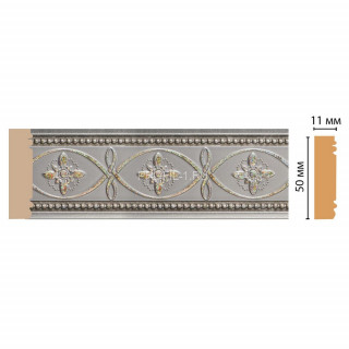 Молдинг DECOMASTER 156-55 2M ДМ СП (50x11x2000) цвет Серый перламутр Молдинг DECOMASTER 156-55 2M ДМ СП (50x11x2000) цвет Серый перламутр