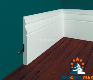 Напольный плинтус Перфект Плюс P50 126 мм 200 см Напольный плинтус Перфект Плюс P50 126 мм 200 см