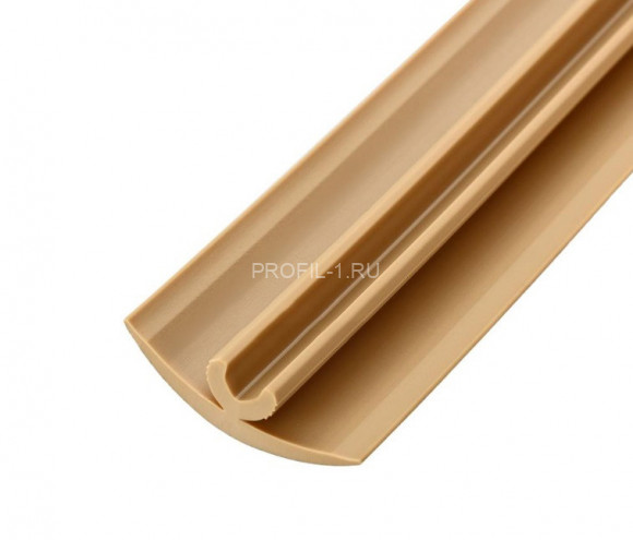 Порог гибкий ПВХ 40 мм Cezar Flex Line 108 Дуб замковый 3 м