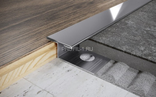 Т-профиль из нержавеющей стали закладной 8 мм FTZ 8 P полированная сталь 270 см Т-профиль из нержавеющей стали закладной 8 мм FTZ 8 P полированная сталь 270 см