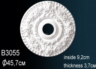 Потолочная розетка Перфект B3055 455 мм