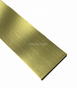 Латунная полоса 10х1,5 шлифованная 2,7 м