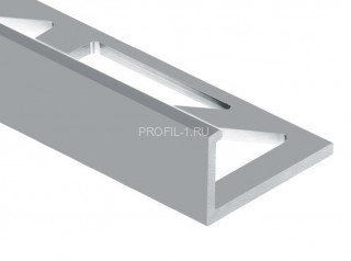 Профиль L-образный алюминий 12 мм PV03-34 темно-серый Ral 7000 2,7 м Профиль L-образный алюминий 12 мм PV03-34 темно-серый Ral 7000 2,7 м