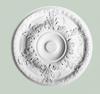 Потолочная розетка Orac Decor R18 белая полиуретан 490 мм