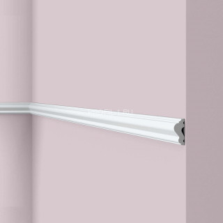 Молдинг NMC Walstyl WL12 белый полистирол 11х25 мм 200 см