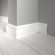 Напольный плинтус Decor-Dizayn 005-115 полистирол белый, под покраску 79х13х2400 мм