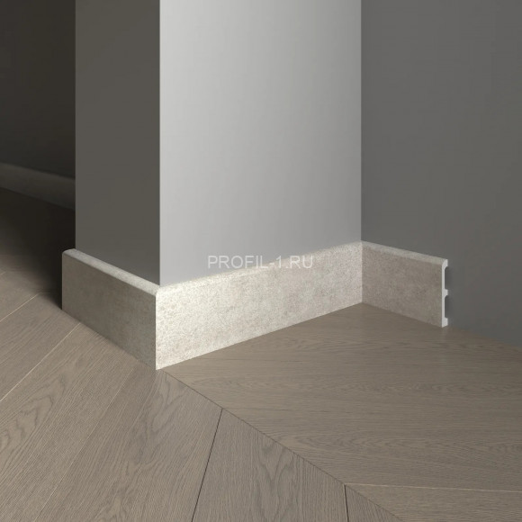 Напольный плинтус Decor-Dizayn 706-25 полистирол под мрамор 80х13х2400 мм Напольный плинтус Decor-Dizayn 706-25 полистирол под мрамор 80х13х2400 мм