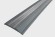 Противоскользящий профиль полоса с алюминиевой вставкой 45 мм NoSlipper-Полоса серый 2,7 м