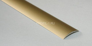 Алюминиевый порог одноуровневый 49 мм округлый Effector A 04.00 2,7 м золото Алюминиевый порог одноуровневый 49 мм округлый Effector A 04.00 2,7 м золото