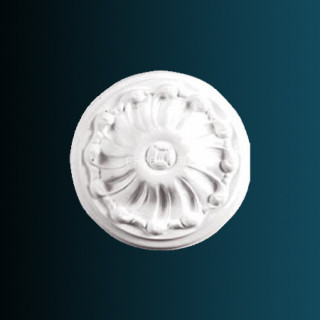 Декоративный орнамент Перфект G2044 белый 150х150х40 мм