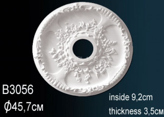 Потолочная розетка Перфект B3056 455 мм