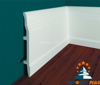 Напольный плинтус Перфект Плюс P63 150 мм 200 см Напольный плинтус Перфект Плюс P63 150 мм 200 см