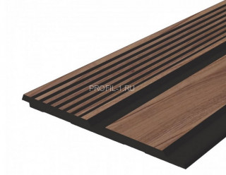 Стеновая панель 12х120 мм HiWood LV123 BR396K под дерево 2,7 м