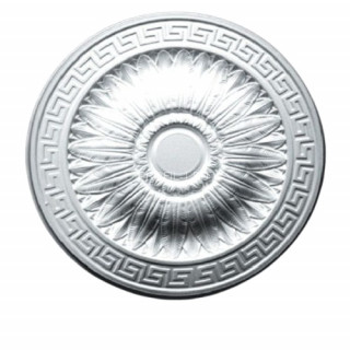 Потолочная розетка Glanzepol R-23 515 мм белая полистирол Потолочная розетка Glanzepol R-23 515 мм белая полистирол