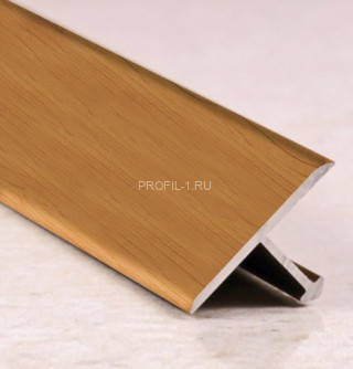 Алюминиевый профиль Т-образный 26 мм Cezar W-AL-FG26-S-250 сосна 2,5 м Алюминиевый профиль Т-образный 26 мм Cezar W-AL-FG26-S-250 сосна 2,5 м