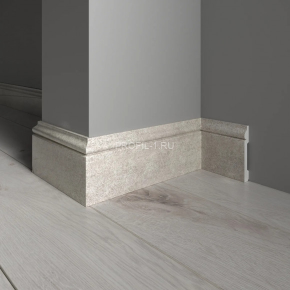 Напольный плинтус Decor-Dizayn 005-25 полистирол под дерево 79х13х2400 мм Напольный плинтус Decor-Dizayn 005-25 полистирол под дерево 79х13х2400 мм