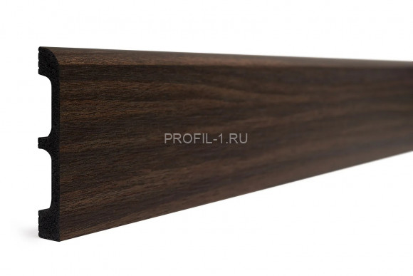 Напольный плинтус Decor-Dizayn 706-73SH полистирол под дерево 80х13х2400 мм