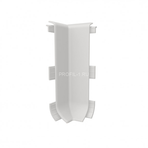 Комплект уголков внутренних для напольного плинтуса  VILO linela 413 RAL 7004 кмп 2шт. светло-серый Комплект уголков внутренних для напольного плинтуса  VILO linela 413 RAL 7004 кмп 2шт. светло-серый