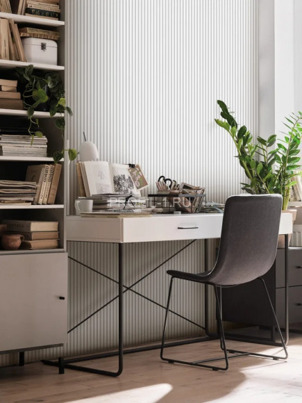 Универсальная планка для реечной панели VOX LINERIO U-XS LINE (для XS/M PLUS-line) белая 2650x20x11/9,5 мм