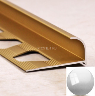 С-профиль для плитки 12 мм ПО-13 графит глянец 2,7 м С-профиль для плитки 12 мм ПО-13 графит глянец 2,7 м