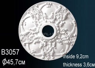 Потолочная розетка Перфект B3057 455 мм