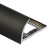Профиль С-образный алюминий для плитки 8 мм PV07-18 eco черный матовый 2,7 м