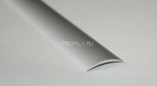Алюминиевый порог одноуровневый 49 мм округлый Effector A 04.01 2,7 м серебро Алюминиевый порог одноуровневый 49 мм округлый Effector A 04.01 2,7 м серебро