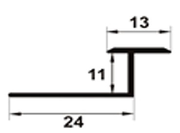 Латунный Z-образный профиль гибкий EPD 120 ON 11 полированный 2,7м Латунный Z-образный профиль гибкий EPD 120 ON 11 полированный 2,7м