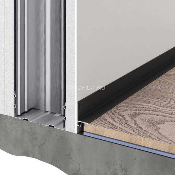 Алюминиевый микроплинтус Decaro ML15A Brass Brush цвет латунный браш 2 м Алюминиевый микроплинтус Decaro ML15A Brass Brush цвет латунный браш 2 м