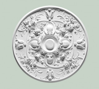 Потолочная розетка Orac Decor R24 белая полиуретан 790 мм