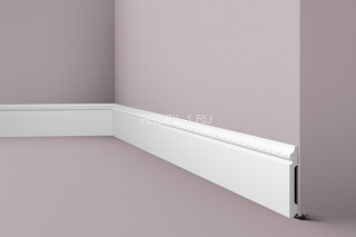 Напольный плинтус NMC Walstyl FO1 белый полистирол 15х120 мм 200 см Напольный плинтус NMC Walstyl FO1 белый полистирол 15х120 мм 200 см