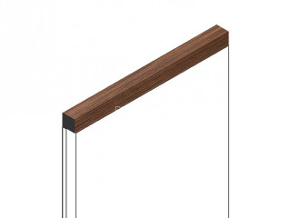 Декоративная рейка HiWood D12V1 BR396 из фитополимера под дерево 12мм х 12мм х 2.7м Декоративная рейка HiWood D12V1 BR396 из фитополимера под дерево 12мм х 12мм х 2.7м