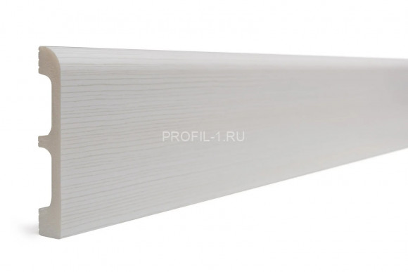 Напольный плинтус Decor-Dizayn 706-75 полистирол под мрамор 80х13х2400 мм