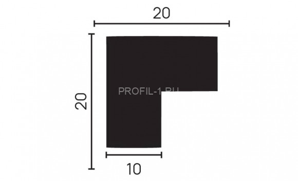 Декоративный уголок Decor-Dizayn DD802 полистирол белый, под покраску 20х20х2000 мм