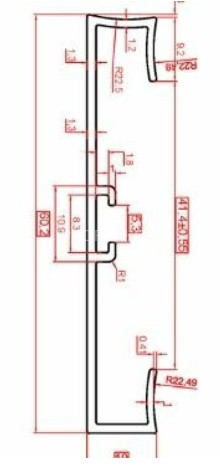 Алюминиевый плинтус напольный брусок 60 мм Евротрим C-60 4037.05 черный 2,95 м Алюминиевый плинтус напольный брусок 60 мм Евротрим C-60 4037.05 черный 2,95 м