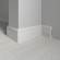 Напольный плинтус Decor-Dizayn 005-75 полистирол под дерево 79х13х2400 мм