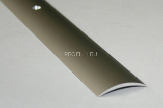 Алюминиевый порог одноуровневый 49 мм округлый Effector A 04.02 2,7 м шампань Алюминиевый порог одноуровневый 49 мм округлый Effector A 04.02 2,7 м шампань