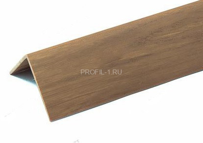 Пластиковый уголок 25х25 Lemal E25 8643 под дерево 2,75 м (25 штук)